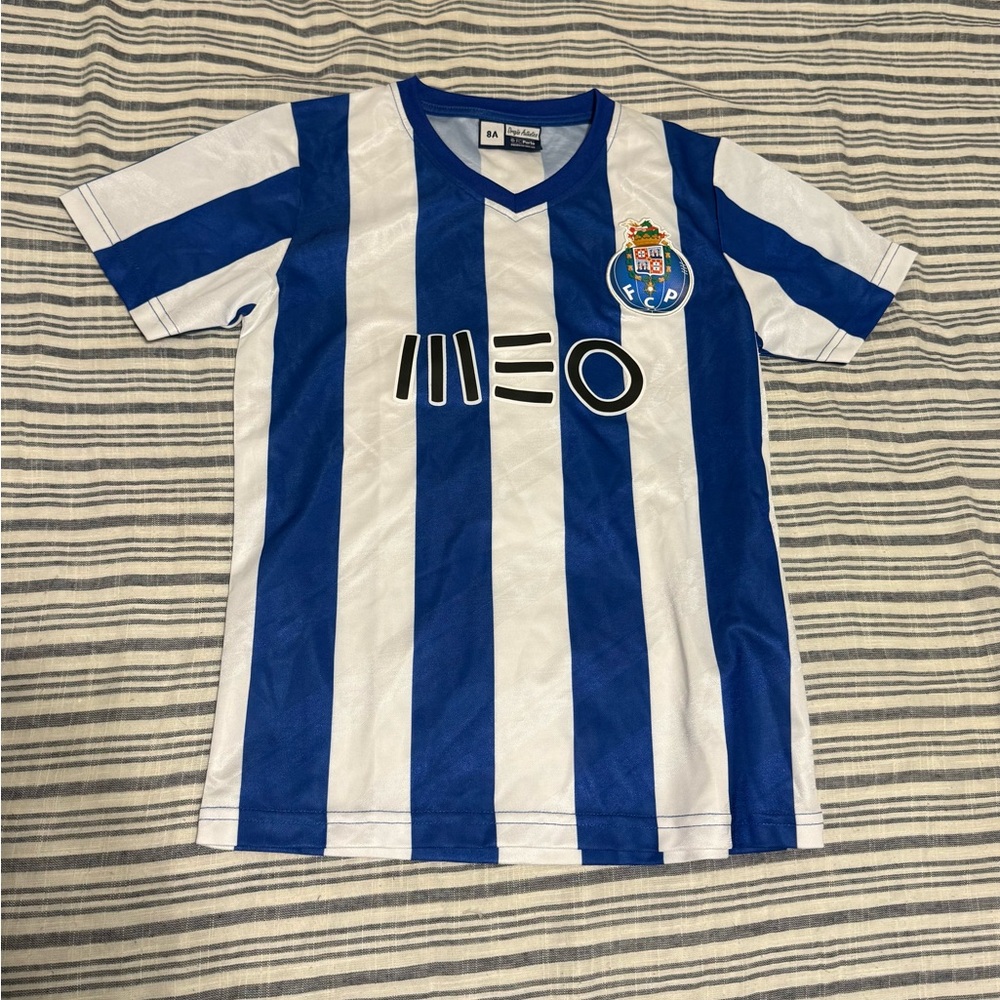 Puma FC Porto Blue and White Kids Jersey, size 8 Portugal La Liga